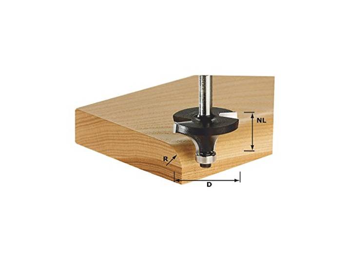 Festool Fraise à moulurer HW S8 D20\,7/R4 KL