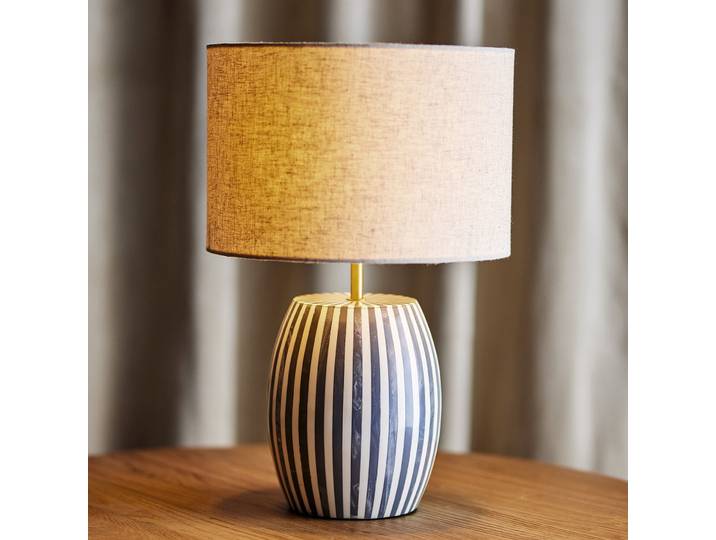 Lampe à poser Tali Ø 30cm Multicolore Matériau : Métal Surface en métal : Poli Type de métal : Fer E27