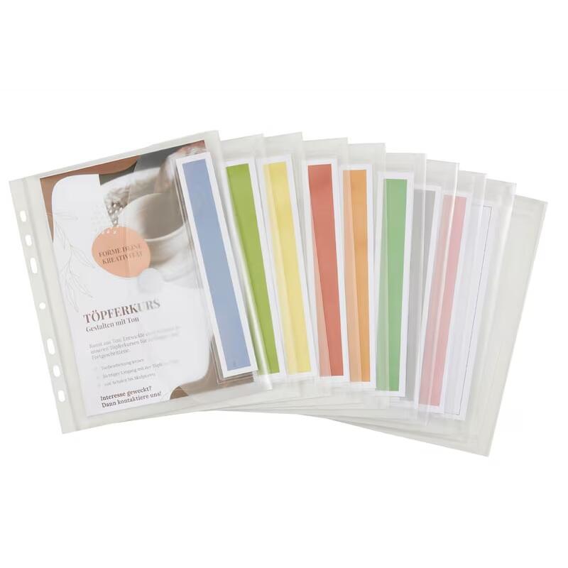 FolderSys Dokumententaschen A5 0.2 mm transparent 40162-04