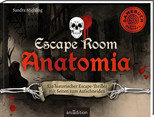 Miehling, Dr. Sandra - Escape Room. Anatomia: Ein historischer Escape-Thriller mit Seiten zum Aufschneiden Löse 20 Rätsel und öffne den Ausgang - Preis vom 18.10.2026 19:22:15 h