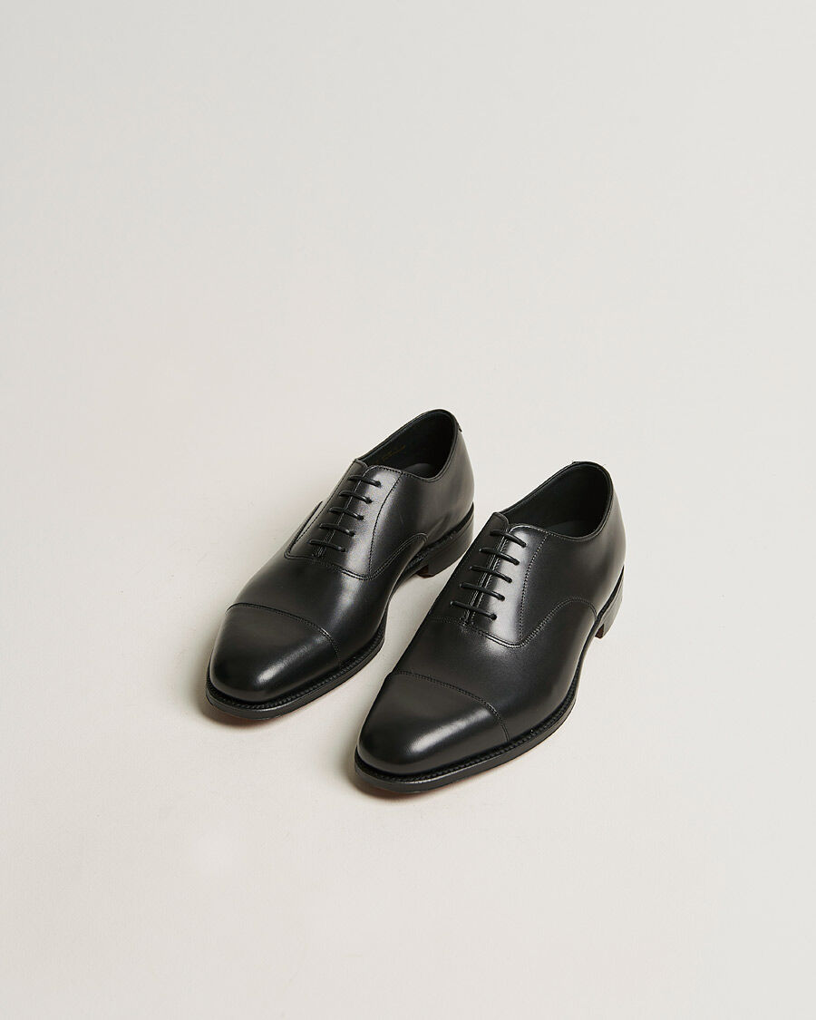 Loake 1880 Aldwych Oxford Black Calf men EU42,5 Sort