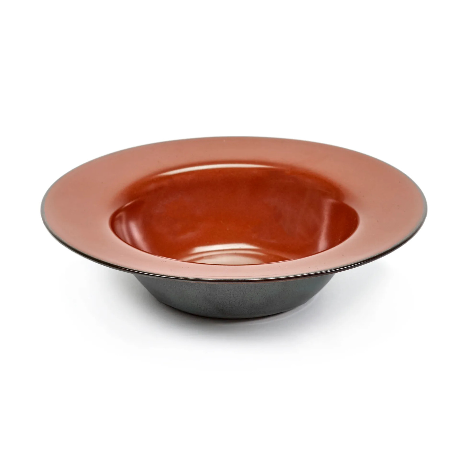 Serax Terres de Rêves diep bord Rust-smokey blue diameter: 21,3 cm