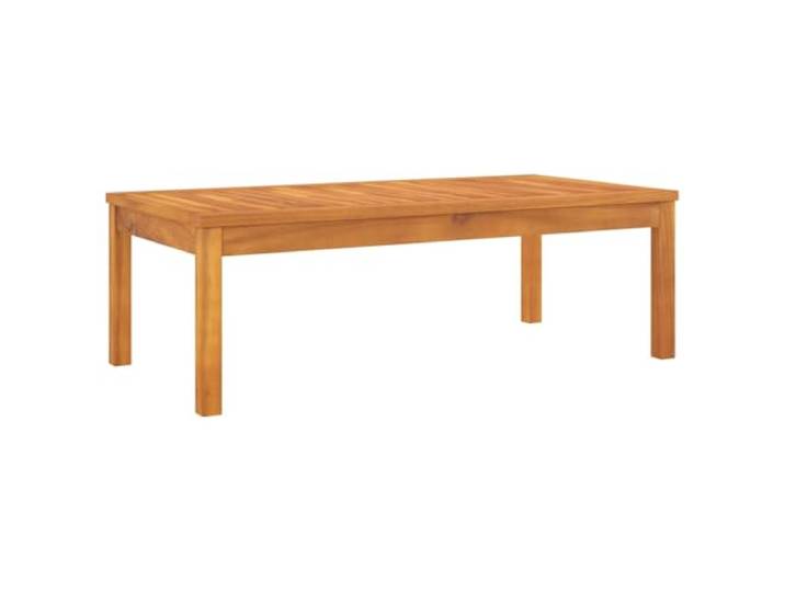 vidaXL Couchtisch 100x50x33 cm Massivholz Akazie