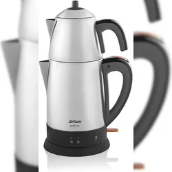 Arzum Cayci Lux Inox, Teemaschine, Türkische Teekanne