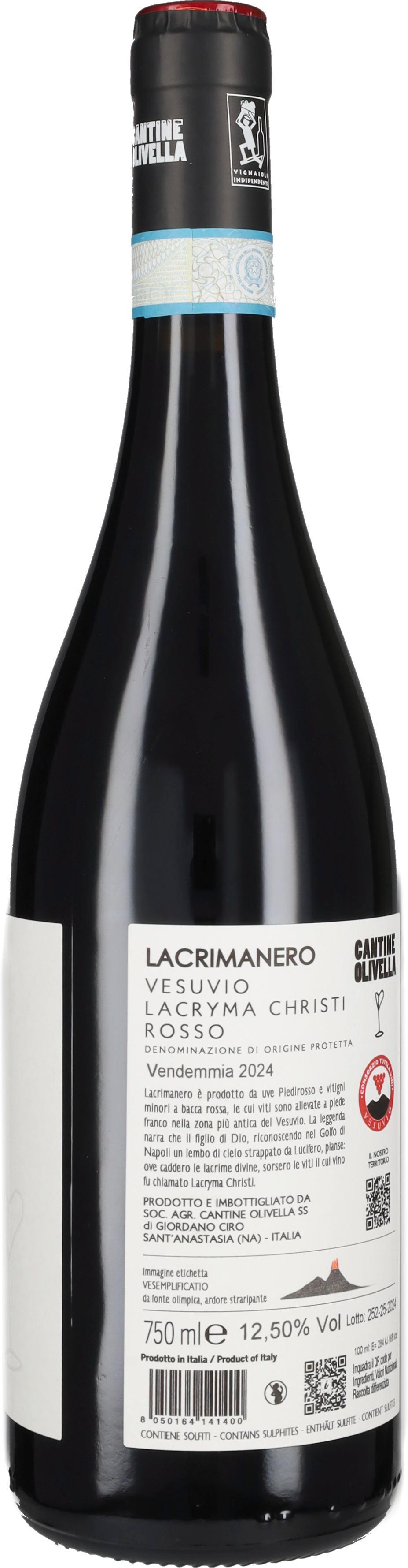 Lacryma Christi del Vesuvio 'Lacrimanero' Cantine Olivella 2024