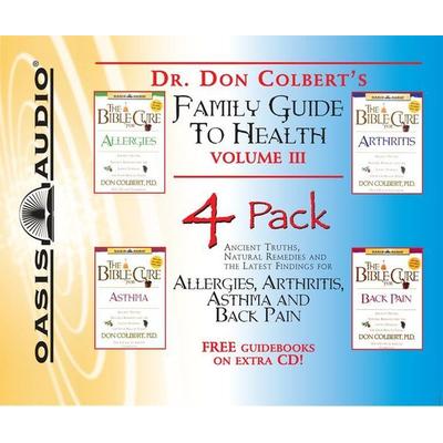 Dr. Colbert's Family Guide to Health 4-Pack, & 3: Allergies, Asthma, Arthritis, Back Pain - Don Colbert, CD, 9781598593075