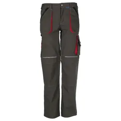 Bundhose "BASALT" - 60 - oliv/rot