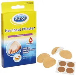 Scholl Hornhautpflaster beige