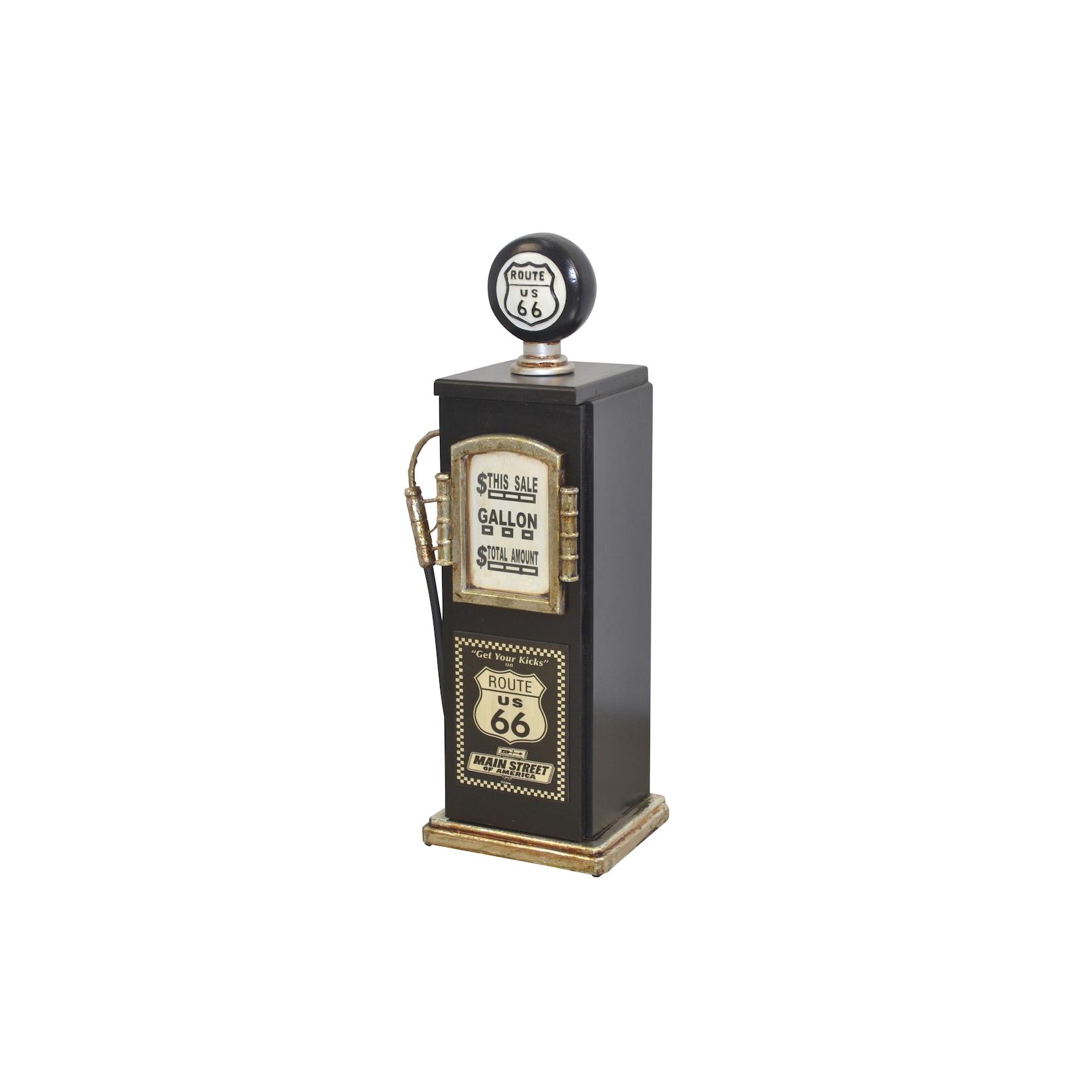 möbel direkt online Regal "Route 66" Zapfsäule, schwarz schwarz