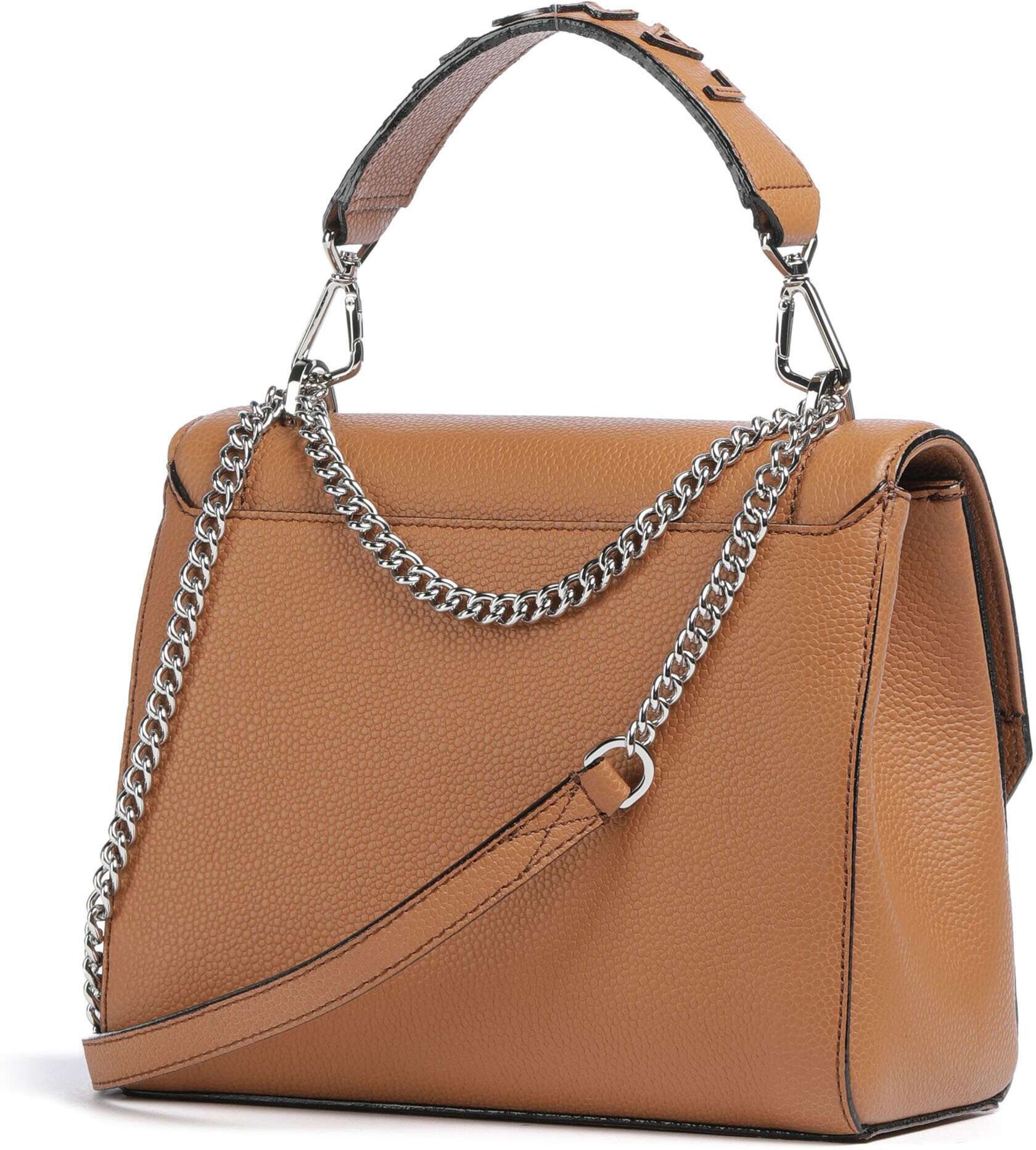 Lancel Ninon M Schultertasche aus Leder, braun