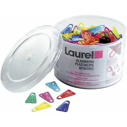 Laurel® Büroklammern farbsortiert