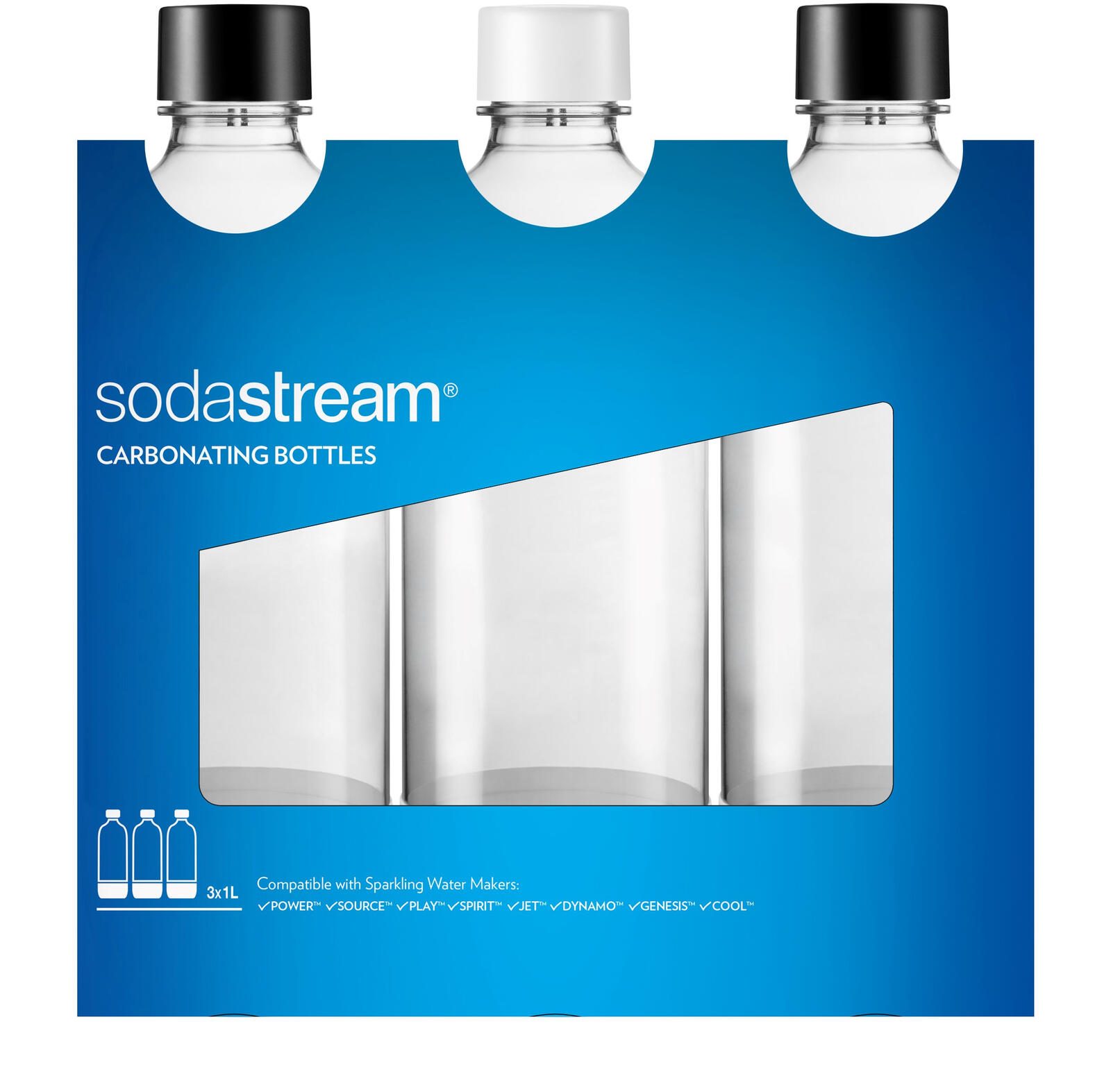 Sodastream PET-Flasche 3x1L 2260525