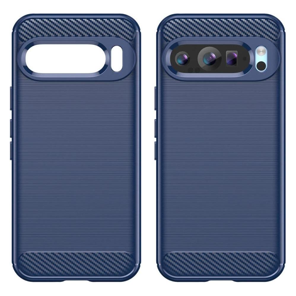 Cover-Discount Google Pixel 9 / 9 Pro - Metall Carbon Look Hülle (Google Pixel 9, Google Pixel 9 Pro) (47861223)