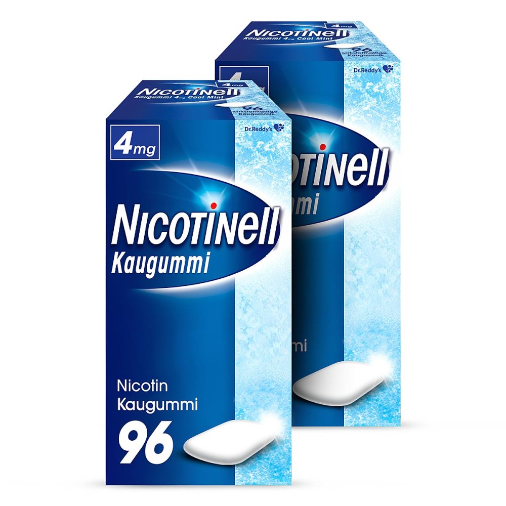 Cooper Consumer Health Deutschland GmbH Nicotinell Kaugummi 4 mg Cool Mint (Minz-Geschmack) 08107014