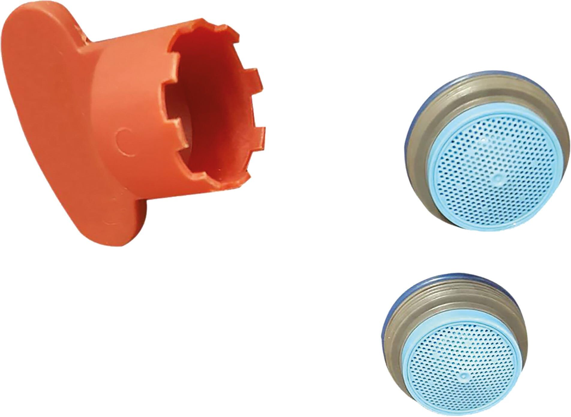 Tecnomat AERATORE CACHE NEOPERL M 21,5 X 1 CON CHIAVE DI SMONTAGGIO CONFEZIONE DA 2 PEZZI