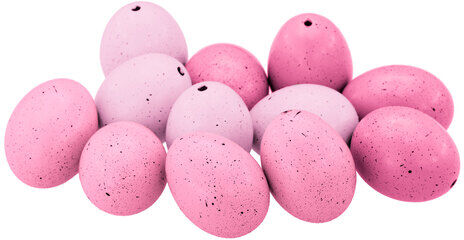 Echte Ostereier, pink, 6 cm, 12 Stück