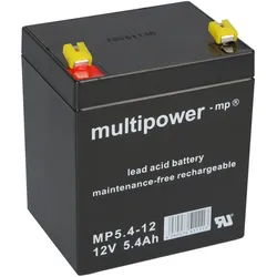 Blei Akku Multipower MP5.4-12 für Rasenmäher Sabo 43 52 54 Vario E Toro Briggs Stratton SABO