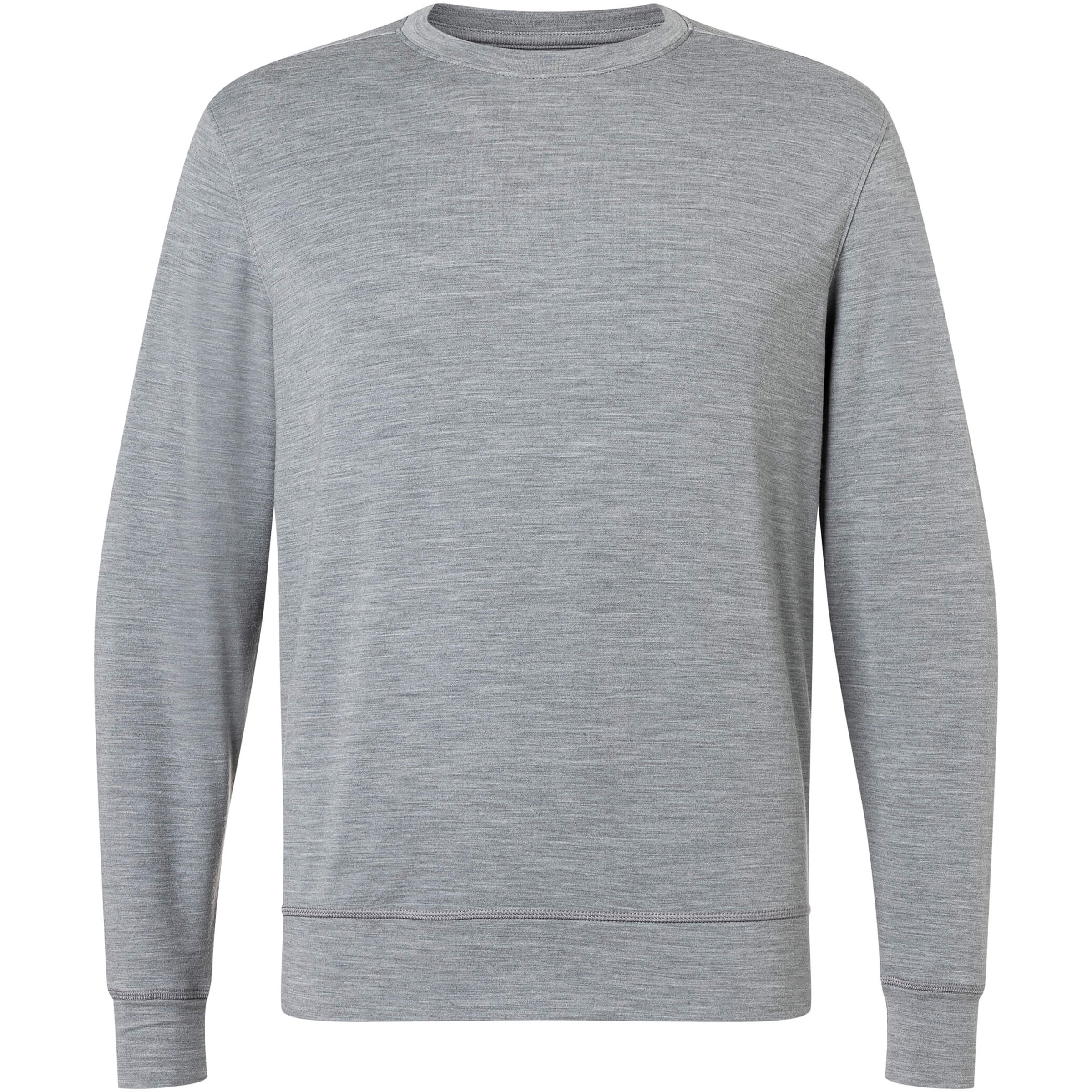 Super.Natural Solution Crew Herren Pullover grau Größe XXL Trekking Hautfreundlich Merinowolle