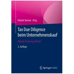 Tax Due Diligence beim Unternehmenskauf, Ratgeber von Patrick Sinewe