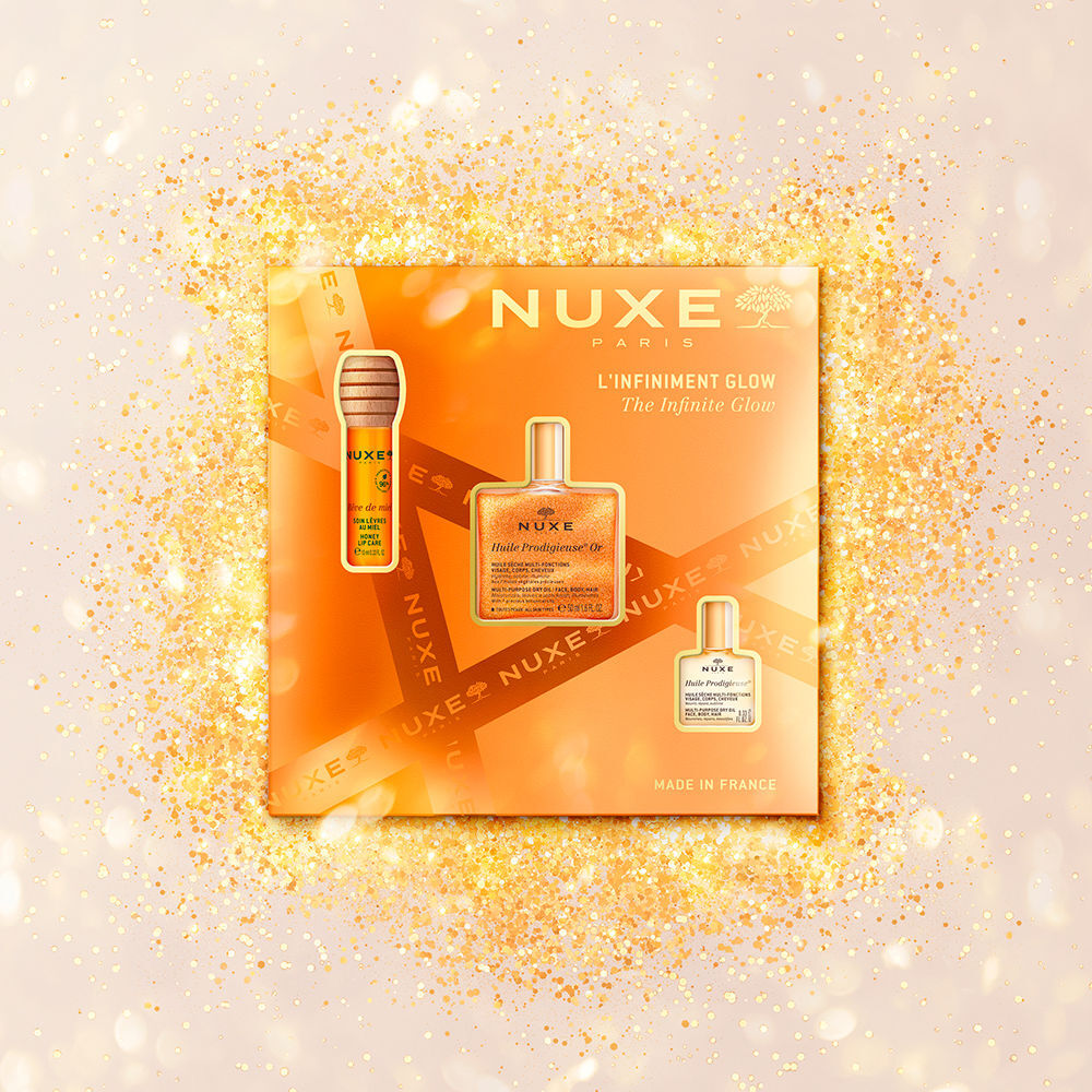 Nuxe Etui Huile PRODIGIEUSE® Ou Glow Infinito 3 pcs