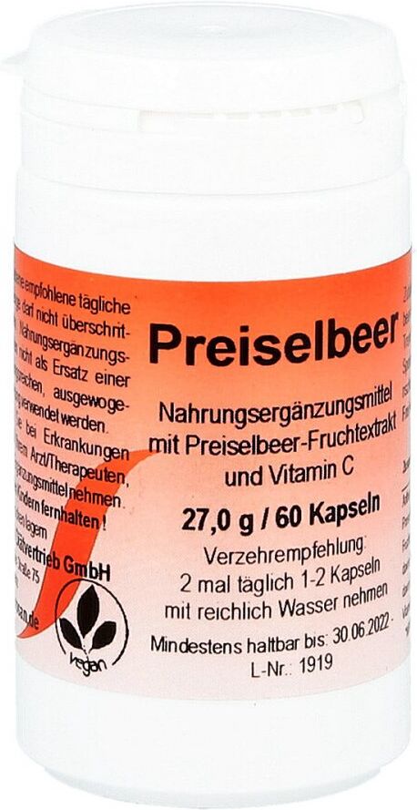 Preiselbeer Kapseln