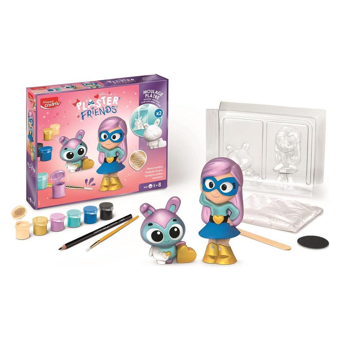 Maped Creativ Gips-Set PLASTER FRIENDS "SUPER" (907219)