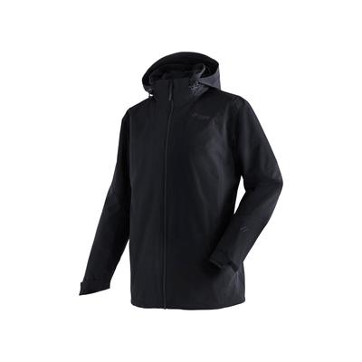 3-in-1-Funktionsjacke MAIER SPORTS "Ribut M", Herren, Gr. 60, schwarz, Außenjacke: 100% Polyester. Innenjacke: 100% Polyamid, Jacken, funktionale Doppel-Jacke für Wanderungen und Ausflüge