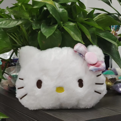 Trendy Discount Goods Soft And Comfortable Cute Anime Cartoon Plush Toy Doll And Plush Bag Perfect Birthday Surprise Gift e