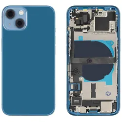 Kaputt.de iPhone 13 Gehäuse mit Backcover Blau (Apple iPhone 13), Mobilgerät Ersatzteile, Blau
