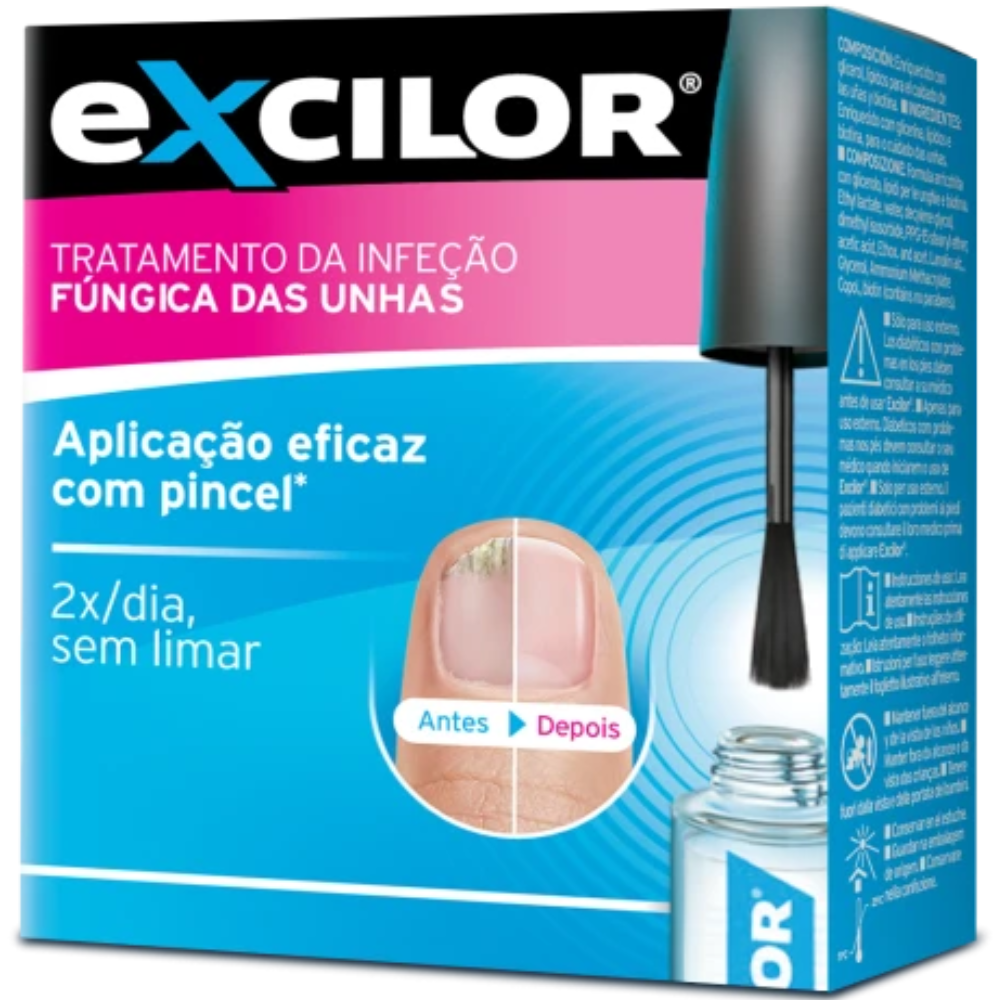 Excilor Solución para las infecciones fúngicas de las uñas 3,3mL