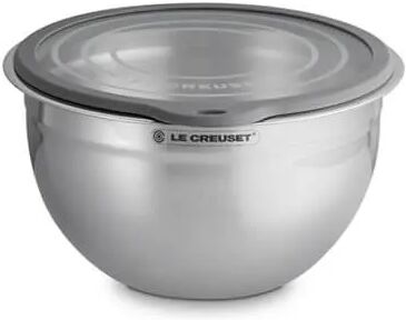 Le Creuset Stainless Steel 27cm Mixing Bowl with Glass Lid