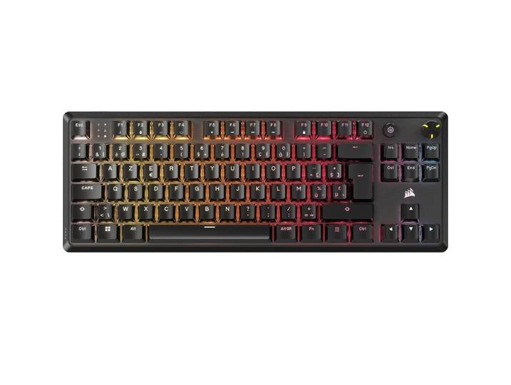 Corsair K70 CORE TKL Mechanisch Gaming Toetsenbord - BE AZERTY - MLX Red - Zwart