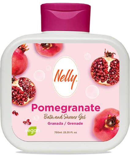 nelly Pomegranate Bath And Shower Gel 750 ml