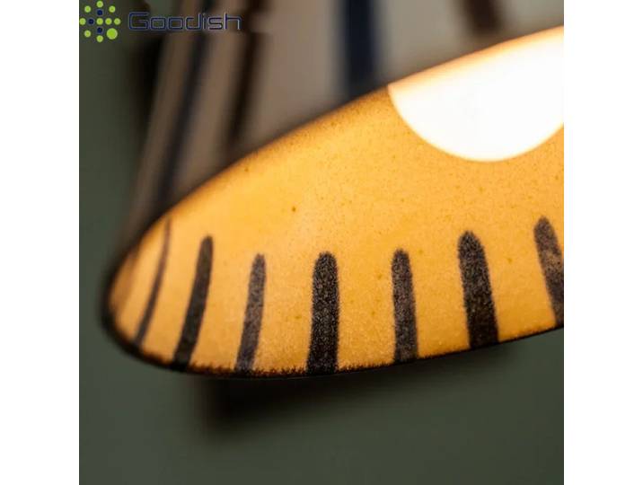 Lustre LED en forme de théière en porcelaine, style industriel vintage, avec couleurs assorties, pour salon, décoration intérieure
