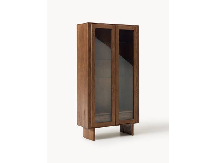 Vitrine Chandler aus Eichenholz