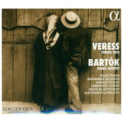 Streichtrio/Klavierquintett - Sandor Veress,Bela Bartok, CD, 3760014194580