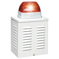 ABUS Security-Center Optic/Acoustic Combination Signal Transmitter Alarm Licht / Sirene Rot