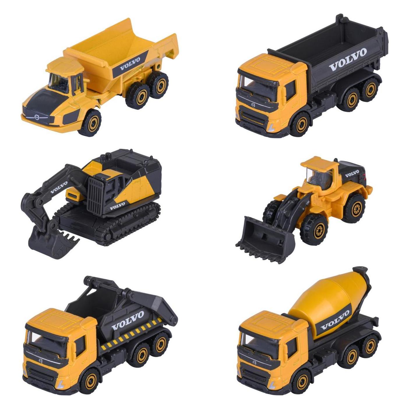 Majorette Volvo Construction 3 Pieces Set, 2-sort. (213104000)