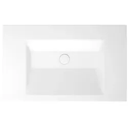 Bette BetteAqua Einbau-Waschtisch A071-439PW 80x49,5cm, PW, cacao
