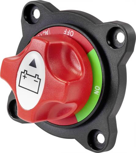 TRU COMPONENTS TC-9076248 Kfz-Batterieschalter 50 V/DC 300A 1 x Aus/Ein rastend IP68 1St.