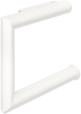 Hewi System 162 Toilettenpapierhalter 162.21.10060DX 137x110mm, d= 15mm, pulverbeschichtet, weiß tiefmatt