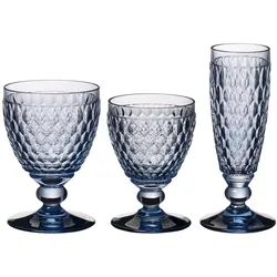 WEIN- & SEKTGLÄSER Boston Coloured Blau 12er Set