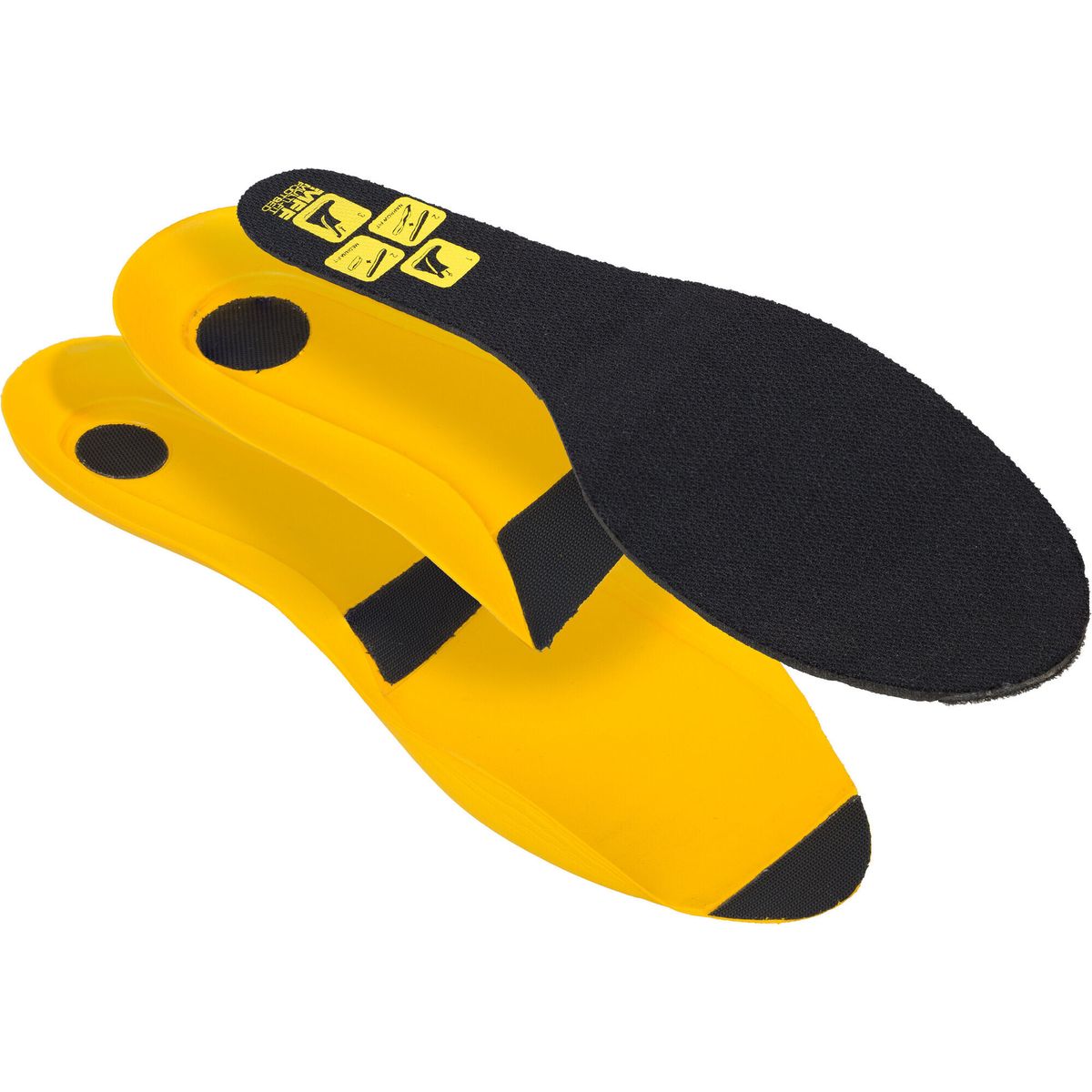 Salewa Multifit Footbed Plus (TREK.) black/yellow (0903) 3 00-0000069166-0903-3