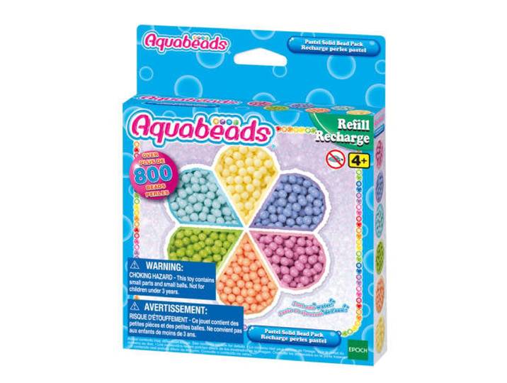 Aquabeads Navulling pastel parels