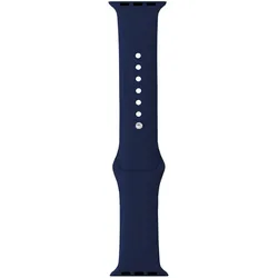 Bigben Armband für Apple Watch 38-40-41 mm (Silikon), Uhrenarmband, Blau