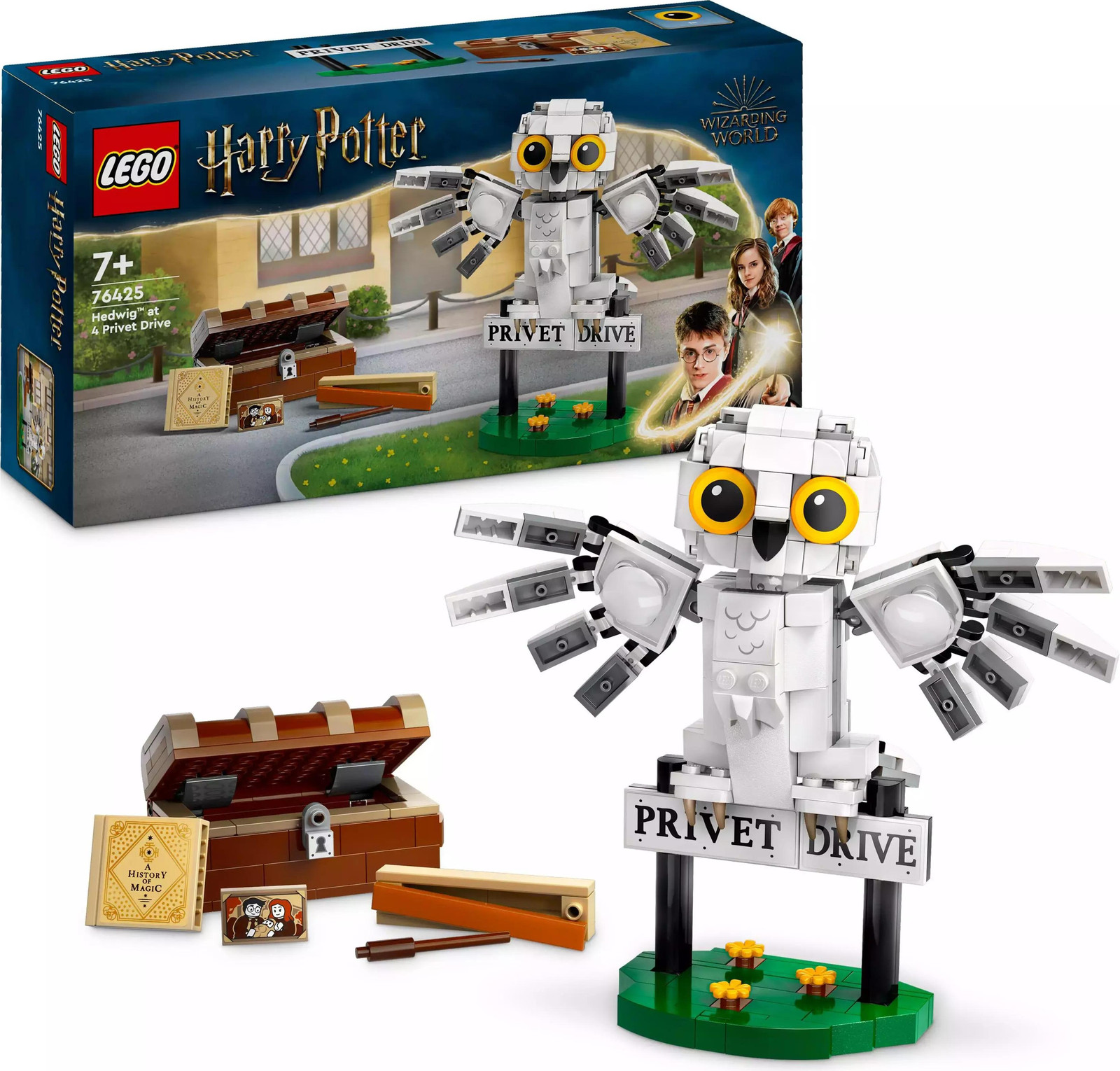 LEGO Harry Potter Hedwig op Privet Drive 76425