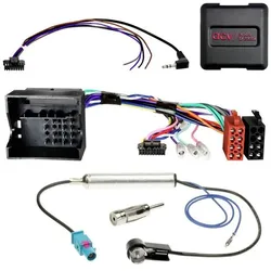 ACV, Autoradio Installation, 42xvw002-1 Lenkradinterface Seat / Skoda / VW mit Antennenadapter (Quadlock)