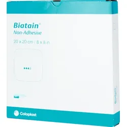 BIATAIN Schaumverband 20x20 cm nicht haftend 5 St
