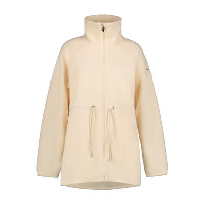 Fleecejacke RUKKA "Rukka Fleece Magby", Damen, Gr. 38, beige (puder), Stoff, 100% Polyester, normal, Jacken Fleecejacke