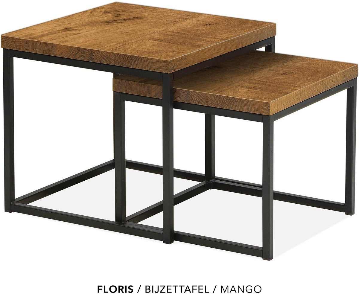 Maxfurn Set vierkante salontafel - Mango